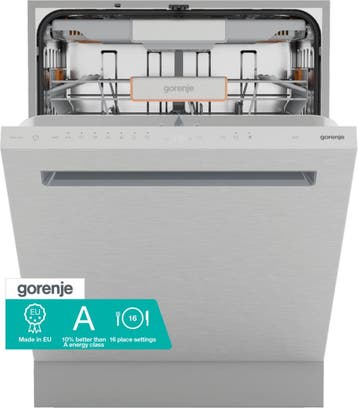 €499 Gorenje G600 ULTRA16BUAESX Volledig ingebouwd 16 co, Witgoed en Apparatuur, Ophalen of Verzenden, Nieuw, Energieklasse A of zuiniger