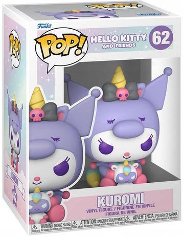 Funko Pop! - Hello Kitty Kuromi (Unicorn Party) #62 | Funko, Verzenden, Nieuw