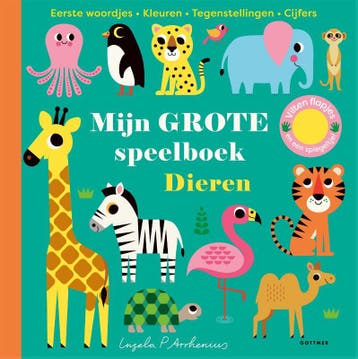 Mijn Grote Speelboek Dieren | Ingela P Arrhenius | Nieuw, Ophalen of Verzenden, Nieuw, Ingela P Arrhenius