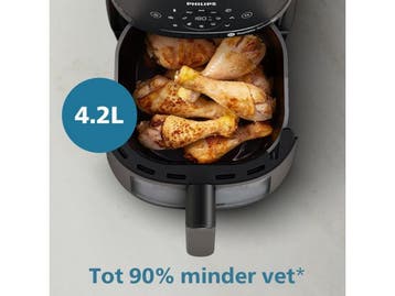 Philips 2000 Series Airfryer NA220/00 - RapidAir - 4.2L -, Verzenden, Zo goed als nieuw