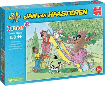 Jan van Haasteren Junior 16 - De gladde glijbaan (150, Verzenden, Nieuw