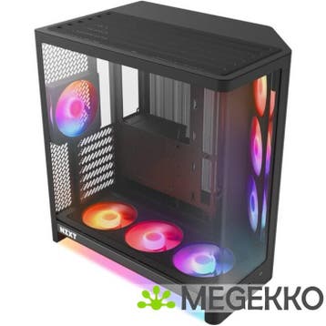 NZXT H6 RGB+ - 2026 - Black, Computers en Software, Computerbehuizingen, Verzenden, Nieuw