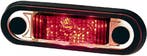 2 stuks Hella Markering LED Ovaal Inbouw Wit met Rode LEDs, Caravans en Kamperen, Ophalen of Verzenden, Nieuw