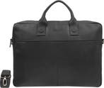 DSTRCT Fletcher Street Aktetas - 17 inch laptoptas - Zwart, Verzenden, Nieuw