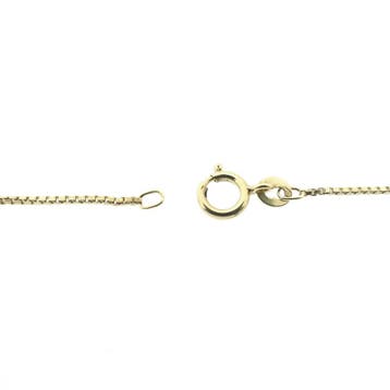 Gouden Venetiaanse schakel ketting, Ophalen of Verzenden, Gebruikt, Goud, Goud