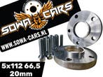 Spoorverbreders AUDI  A4 A5 A6 A7 Q SERIE Spacers 5x112 66,5, Verzenden