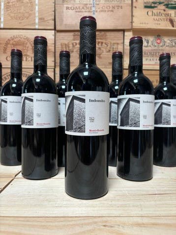 2019 Monte Rosola Cuvée Indomito - Toscane - 12 Flessen, Nieuw