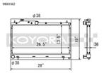 Koyo 08-15 Subaru WRX / STI 05-09 Subaru Legacy GT 2.5L (MT, Ophalen of Verzenden, Nieuw