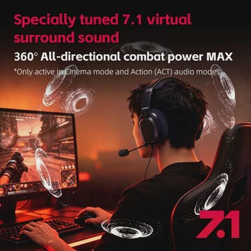 FIIO FG3 HIFI Gaming Headset: Virtueel 7.1 Surround Sound, D, Verzenden, Nieuw