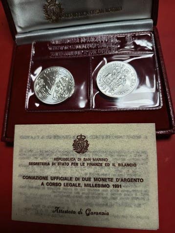 San Marino. 1991 (Zonder minimumprijs)