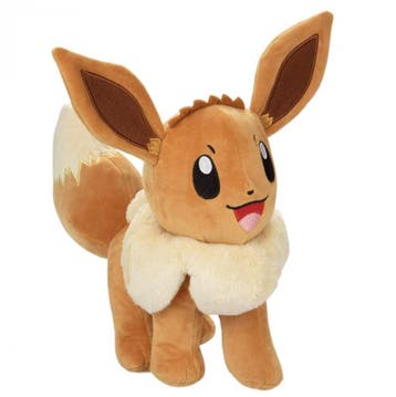 Pokemon Knuffel - Eevee (30cm) | Pokémon - Hobby Artikelen, Kinderen en Baby's, Speelgoed | Knuffels en Pluche, Verzenden, Nieuw