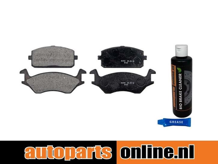 Remblokken set Toyota Starlet voorzijde, Auto-onderdelen, Besturing, Nieuw, Toyota, Verzenden