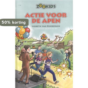 Actie voor de apen / Zookids - Liesbeth van Binsbergen, Verzenden, Gelezen, Liesbeth van Binsbergen