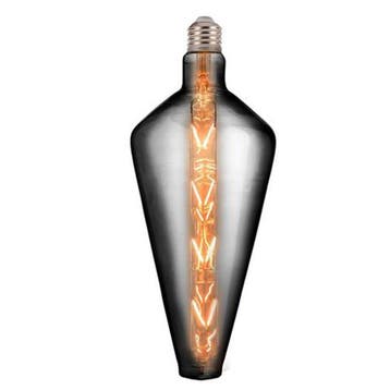 LED Lamp - Design - Panaro - E27 Fitting - Titanium - 8W, Ophalen of Verzenden, Nieuw