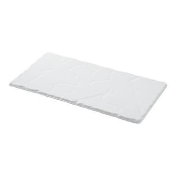 Serveerplateau | Porselein | Leisteen design | Wit | 30 x..., Verzenden