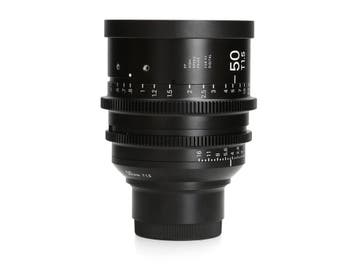 Sigma 50mm T1.5 FF Cine High Speed Prime - Sony E, Ophalen of Verzenden, Zo goed als nieuw, Sigma