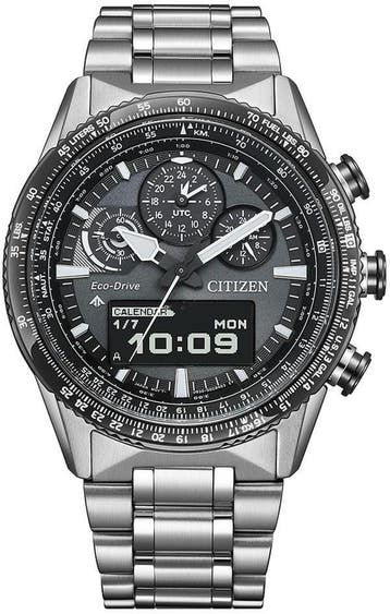 Citizen JV2006-55H Promaster Sky Eco-Drive horloge, Staal, Verzenden, Nieuw, Polshorloge