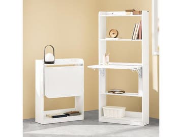 SoBuy FWT92-W - Opklapbaar Bureau - Multifunctioneel, Huis en Inrichting, Bureaus, Verzenden, Nieuw