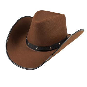 Cowboy Hoed Wichita Bruin, Kleding | Dames, Carnavalskleding en Feestkleding, Ophalen of Verzenden, Nieuw