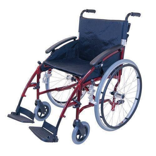 Opvouwbare Lichtgewicht Rolstoel D-Lite Deluxe 9,5 Kg, Diversen, Rolstoelen, Handbewogen rolstoel, Nieuw, Inklapbaar, Ophalen of Verzenden