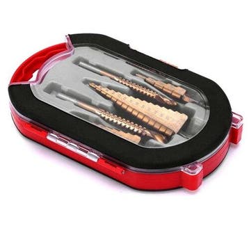 Boorset, Stappenboor Set - Trapboor Stappenboren 6 delig, Verzenden, Nieuw