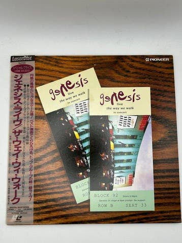 Genesis Live - The Way We Walk In Concert – Japanse editie, Cd's en Dvd's, Nieuw in verpakking