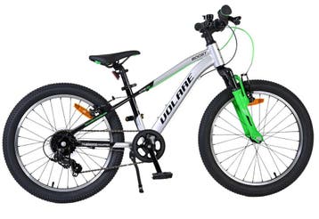 Volare Boost Kinderfiets - 20 inch - Zilver/Groen - 7 Speed, Verzenden, Nieuw