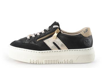 Rieker Sneakers in maat 39 Zwart, Verzenden, Zwart, Sneakers of Gympen, Gedragen