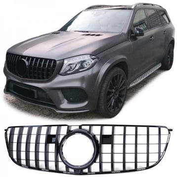 Grill Mercedes GLS X166 Facelift 15-19 Zwart, Ophalen of Verzenden, Nieuw