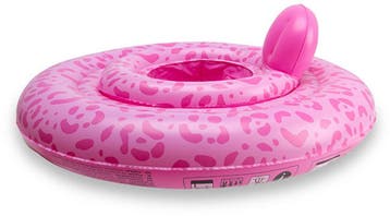 Swim Essentials | Roze Panterprint Baby Float 0-1 jaar, Ophalen of Verzenden, Zo goed als nieuw
