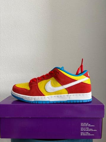 Nike - Dunk Low, Nike SB Dunk Low Pro “Bart Simpson” -, Nieuw