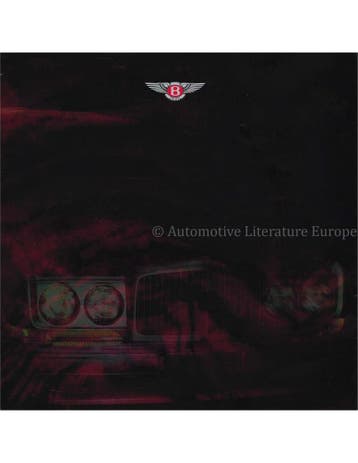 1993 BENTLEY PROGRAMMA BROCHURE ENGELS, Nieuw, Author