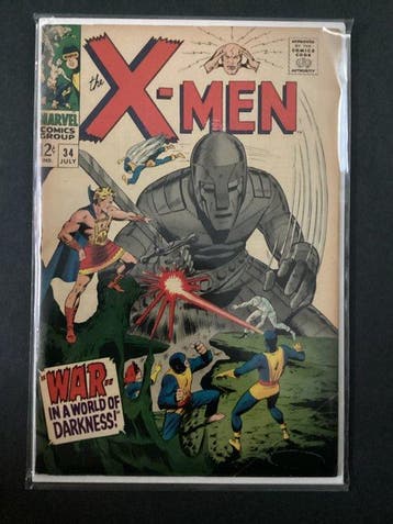 X-Men #34 - War In A World Of Darkness - 1 Comic - Eerste, Nieuw