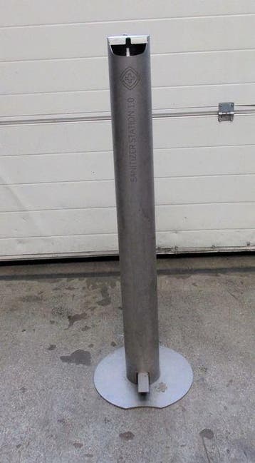 Sanitizer station 1.0, Desinfectiezuil