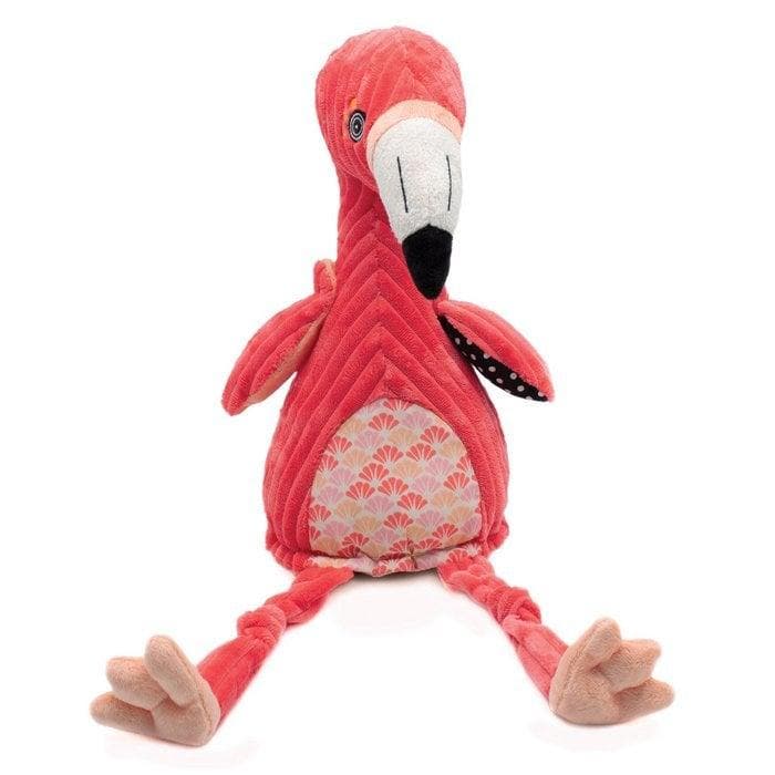 Les Deglingos Knuffel Flamingo Roze 35 Cm, Kinderen en Baby's, Speelgoed | Knuffels en Pluche, Nieuw, Verzenden