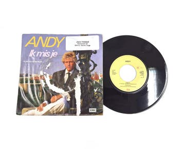 Andy – Ik Mis Je / In The Still Of The Night, Verzenden, Zo goed als nieuw