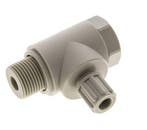 6x4mm & G3/8 PP L-Vorm Knelfitting Buitendraad Banjo Bout, Verzenden, Nieuw