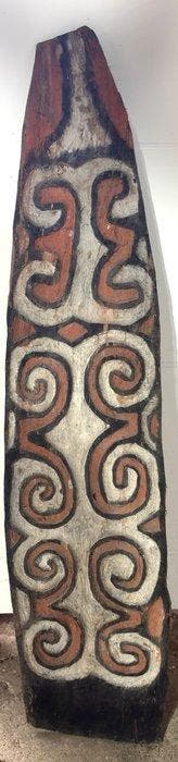 Super gevechtsschild Asmat - salawaku - Asmat - West-Papoea