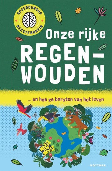 Boek Spoedcursus meesterbrein - Onze rijke regenwouden 97890, Verzenden, Zo goed als nieuw