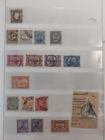 Portugal Azoren + Madeira tot 1993 in album, Postzegels en Munten, Postzegels | Volle albums en Verzamelingen, Ophalen of Verzenden