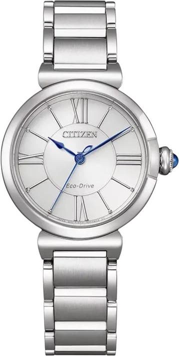 Citizen EM1070-83A Eco-Drive dameshorloge 29 mm, Sieraden, Tassen en Uiterlijk, Horloges | Dames, Verzenden, Nieuw, Staal, Polshorloge