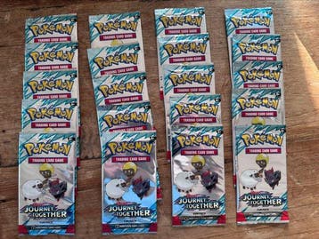 Pokémon - 20 Booster pack - 20x Journey Together (JTG) fun, Nieuw