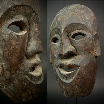 Sjamaan masker - Himalaya - Nepal (Zonder minimumprijs)