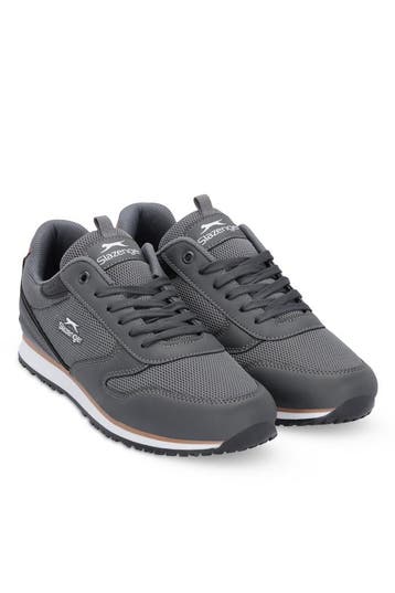 Grijze sneakers heren maat 40-47 | Slazenger Ironics | nieuw, Verzenden, Nieuw, Slazenger, Sneakers of Gympen