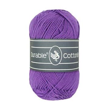 Durable Cotton 8 - 270 Purple, Hobby en Vrije tijd, Breien en Haken, Verzenden, Nieuw
