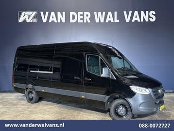 Mercedes-Benz Sprinter | 317 CDI 170pk L3H2 Euro6 Airco |, Gebruikt, Euro 6, Zwart, Mercedes-Benz