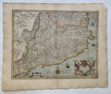 Spanje - Katalonië; G. Mercator/H. Hondius - Cataloniae, Boeken, Nieuw