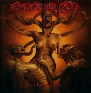 LP gebruikt - Dementor - God Defamer, Verzenden, Zo goed als nieuw, Overige formaten