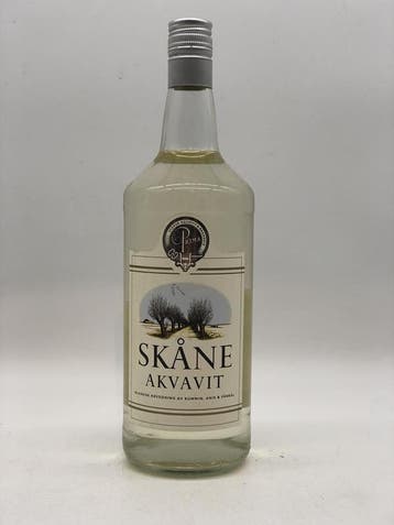 1 x 1ltr Aquavit Skane (Akvavit) Sweden, Ophalen of Verzenden, Nieuw, Overige gebieden, Overige typen