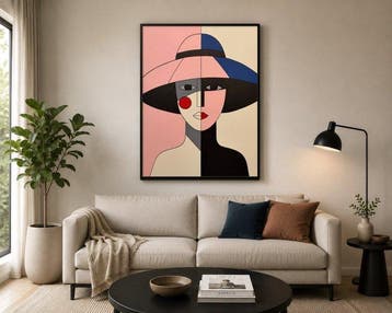 Marcel Mendez - Fragmented Face #72 -XL- ( No reserve )